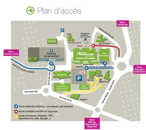 Plan d'accès à la Maison de l'Agglomération