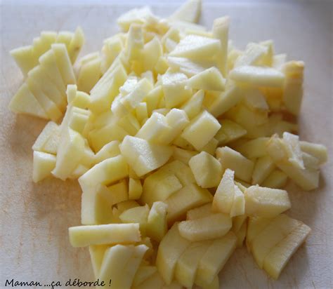 Pommes de terre coupées en dés