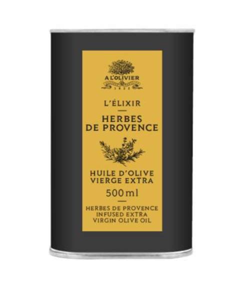 Huile d'olive infusée aux herbes
