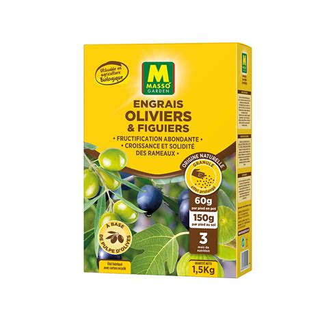 Emballage d'un engrais spécifique pour figuiers