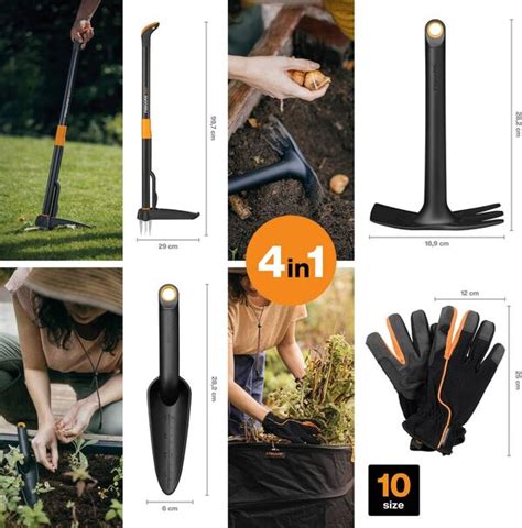 Ensemble d'outils Fiskars Xact pour le jardinage