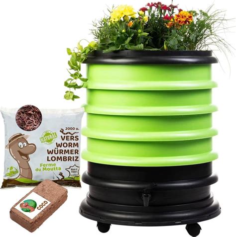 Lombricomposteur WORMbox en différentes couleurs