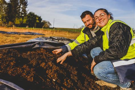 Représentation d'une future ferme lombricole à grande échelle