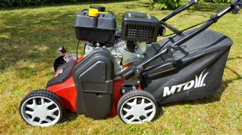 scarificateur thermique MTD Optima 35 VO en détail