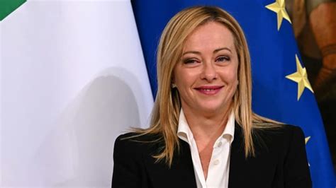 Giorgia Meloni, Première ministre italienne