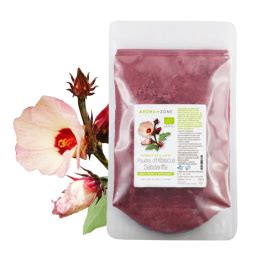 Produits cosmétiques à base de poudre d'hibiscus