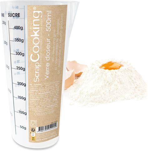 Gobelet doseur gradué avec un sirop