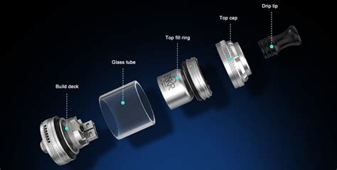 Comparatif visuel des différents inserts d'airflow disponibles pour le BSKR Mini V2