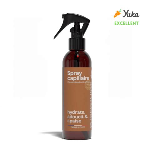 spray capillaire naturel à l'hibiscus