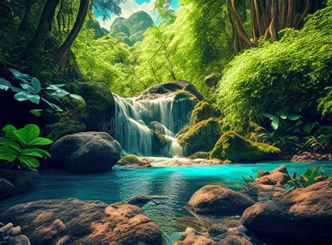 Nature luxuriante et paisible