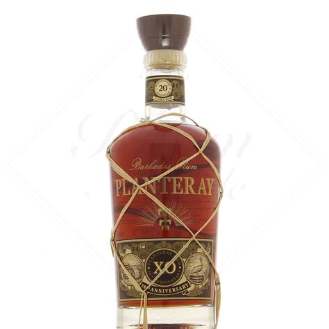 Bouteille de Planteray XO 20th Anniversary