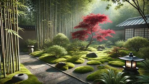 Exemples de plantes idéales pour un jardin zen