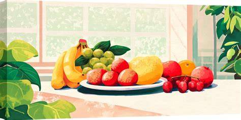 impression nature morte moderne