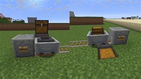 Transport de villageois en minecart