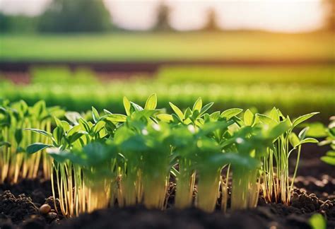 Illustration d'un champ d'engrais verts en pleine croissance