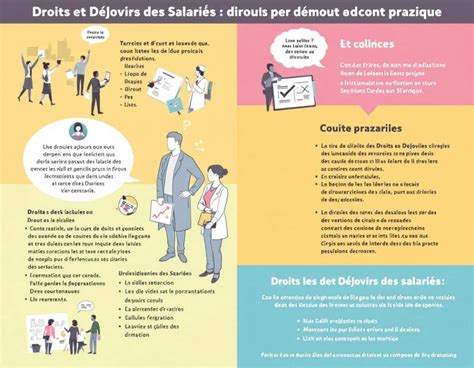Infographie sur les droits et devoirs des stagiaires