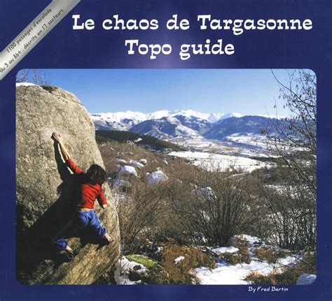 Bloc d'escalade dans le Chaos de Targasonne