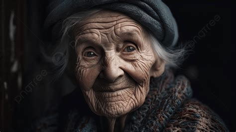 Une femme regardant une vieille photo de famille