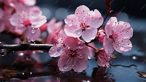 Fleurs de cerisier atteintes par la moniliose
