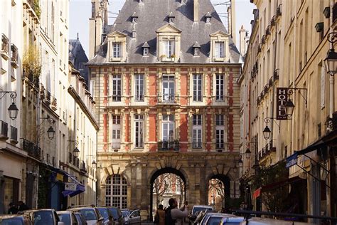 Photo d'archives du quartier du Marais à Paris