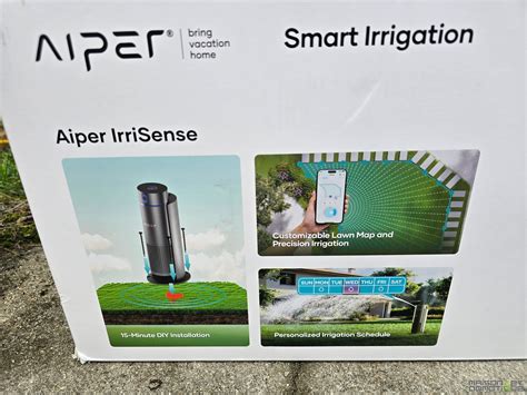 Fonctionnement du système d'arrosage intelligent Aiper IrriSense 2