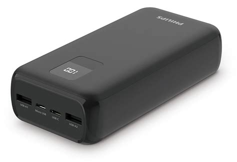 Diagramme des ports d'une batterie externe