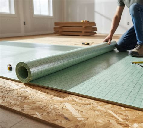 Exemple de sous-couche pour parquet flottant