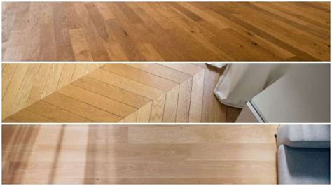 Différentes finitions de parquet : huilé, ciré, vitrifié