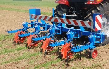 Fonctionnement d'une bineuse autoguidée