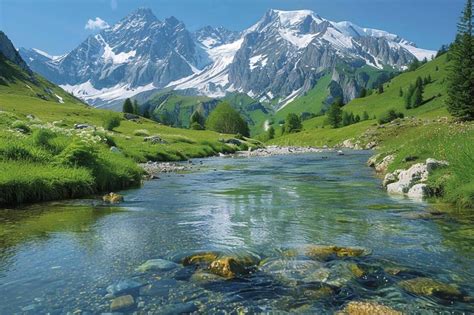 Paysage montagneux et agricole de Ravenport