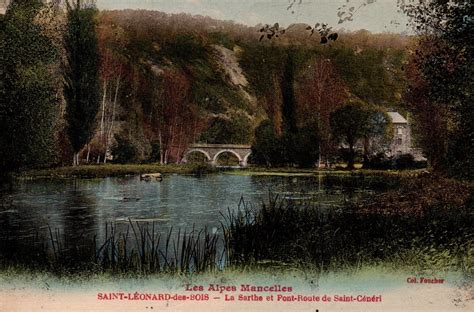 Vue panoramique des Alpes Mancelles depuis Saint-Léonard-des-Bois