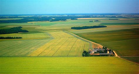 Paysage agricole de la Beauce près de Chartres