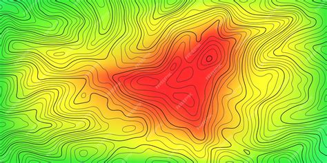 Carte topographique stylisée d'un potager en montagne