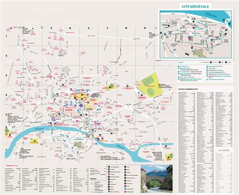 Plan de Vaison-la-Romaine et ses environs