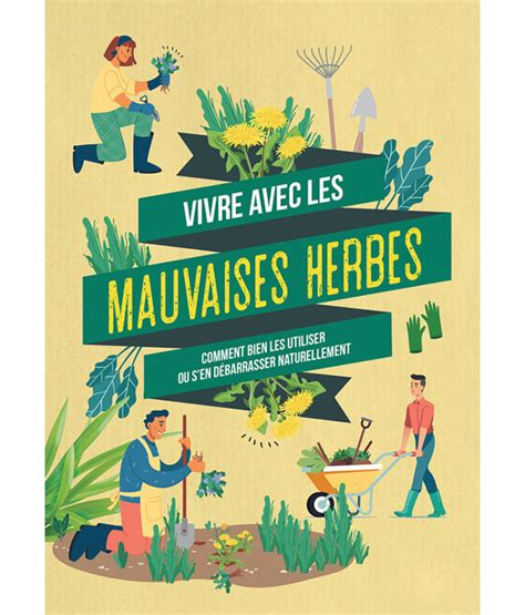 Infographie présentant les différents types de mauvaises herbes avec leurs caractéristiques