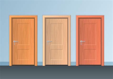 Représentation stylisée des trois portes fermées par les Clés du Jardinier, menant aux Clés de la Fleur de Lune