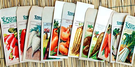 Variétés de semences anciennes et colorées