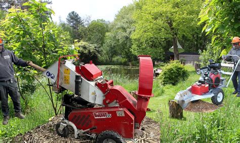 Équipement professionnel de jardinage pour le broyage
