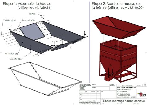 Schéma d'une trémie de stockage à fond conique