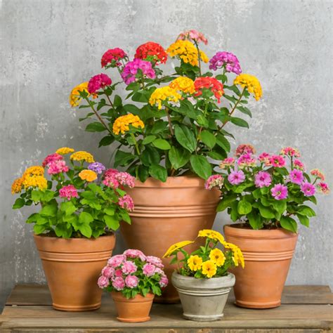 Lantana en pot hiverné