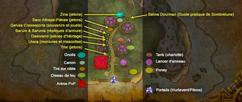Une scène animée de la Foire de Sombrelune