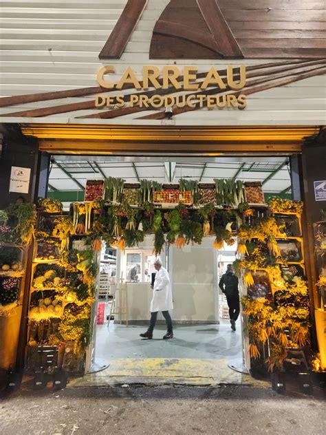 Marché de Rungis, carreau des producteurs