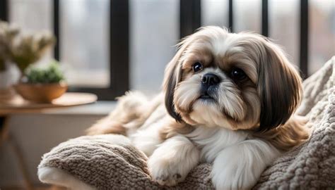 Infographie montrant les zones sensibles du Shih Tzu : yeux, oreilles, coussinets et griffes