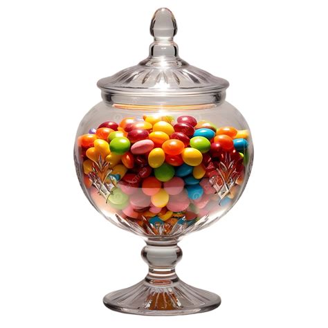 vase martini rempli de bonbons colorés