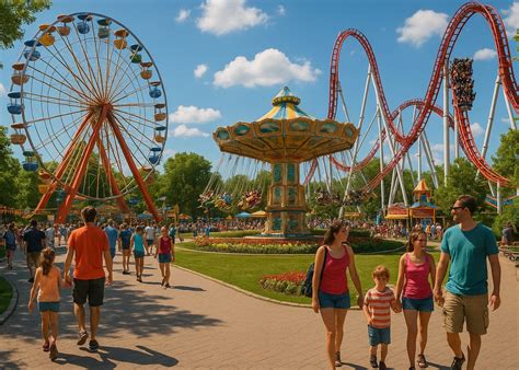 Illustration d'un parc d'attractions pour chèvres avec différents modules d'escalade en bois