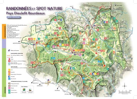 Carte des sentiers de randonnée de la Haute Vallée de Chevreuse