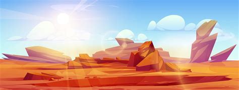 Illustration d'un virevoltant roulant dans un paysage désertique