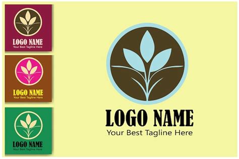 Logo Iriso avec des plantes stylisées