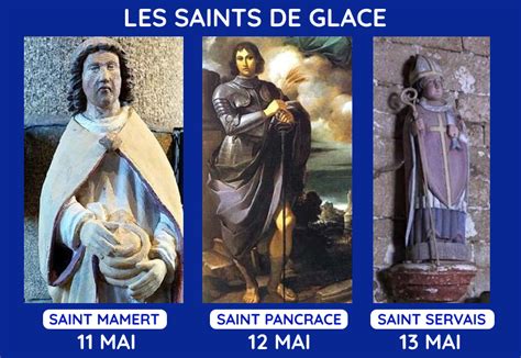 illustration des saints de glace