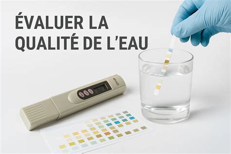 Infographie montrant les paramètres clés de la qualité de l'eau analysés en laboratoire